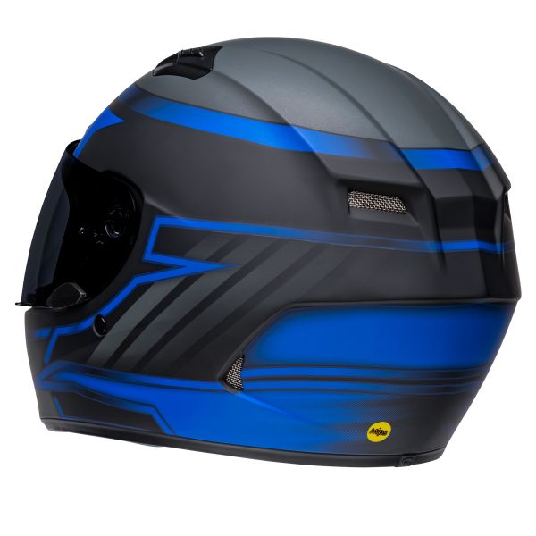 Bell Qualifier DLX Mips Raiser Matt Black Blue