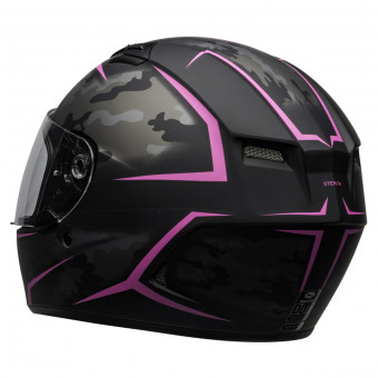 Bell Qualifier Stealth Camo Matt Black Pink