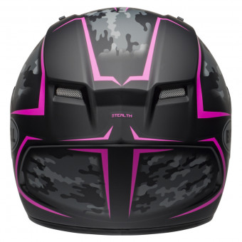Bell Qualifier Stealth Camo Matt Black Pink