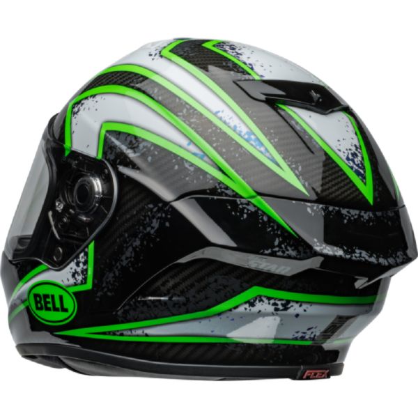 Bell Race Star DLX Flex Xenon Black Kryptonite