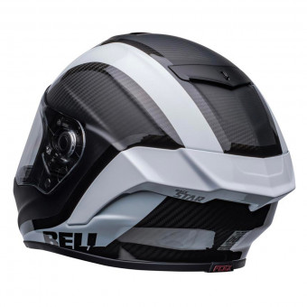 Bell Race Star Dlx Tantrum 2 Matt Black White