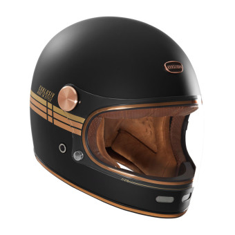 Casque Integral Exklusiv Duke 2 Flat Matt Black Bronze