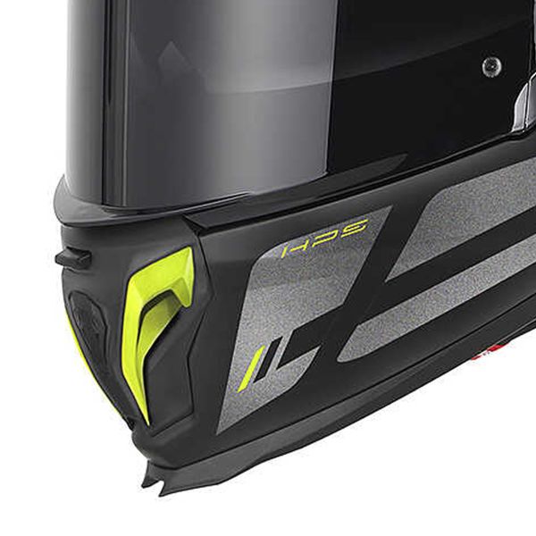 Givi 50.3 Quasar Matt Black Titanium Yellow