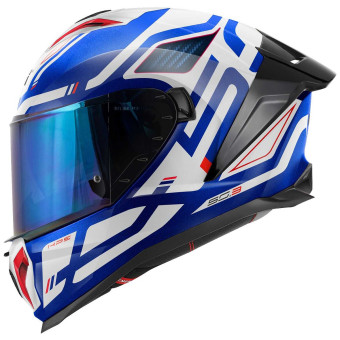 Givi 50.3 Quasar Metal White Blue