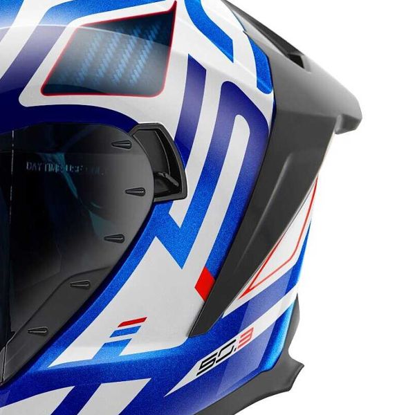 Givi 50.3 Quasar Metal White Blue
