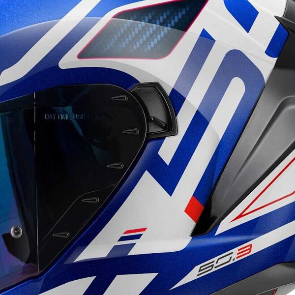 Givi 50.3 Quasar Metal White Blue