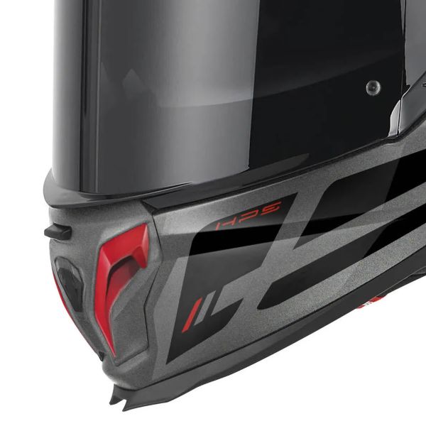 Givi 50.3 Quasar Titanium Red Black