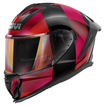 Integral Givi 50.3 Vision Black Burgundy Red