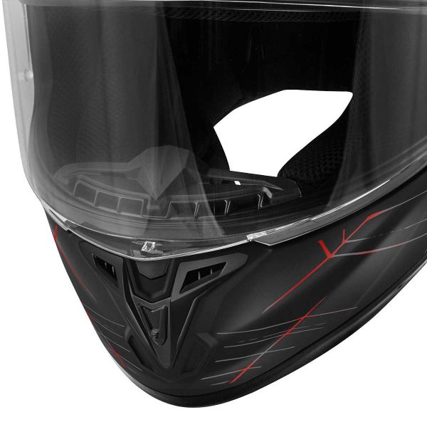 Givi 50.7  Phobia Matt Black Red