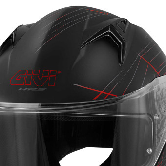 Givi 50.7  Phobia Matt Black Red