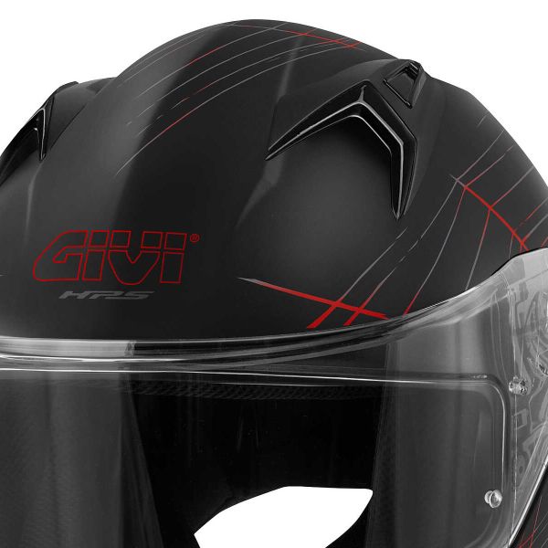 Givi 50.7  Phobia Matt Black Red