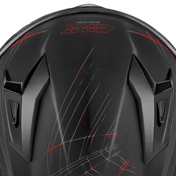 Givi 50.7  Phobia Matt Black Red