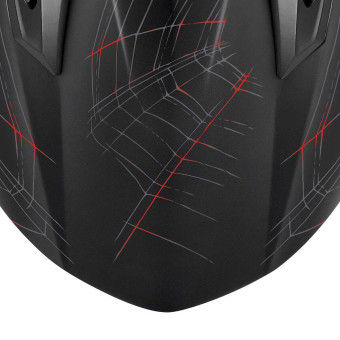 Givi 50.7  Phobia Matt Black Red