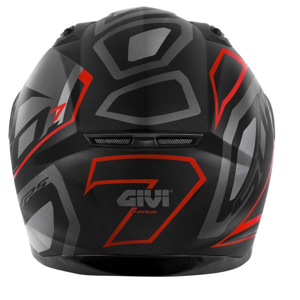 Givi 50.7 Proton Matt Titanium Red