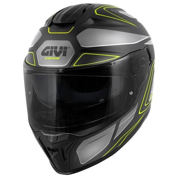 Integral Givi 55.1 Zephir Matt Black Silver Titanium Fluo Yellow