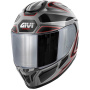 Casque Integral Givi 55.1 Zephir Titanium Black Silver Red