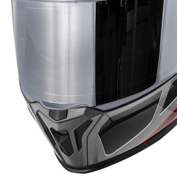 Givi 55.1 Zephir Titanium Black Silver Red