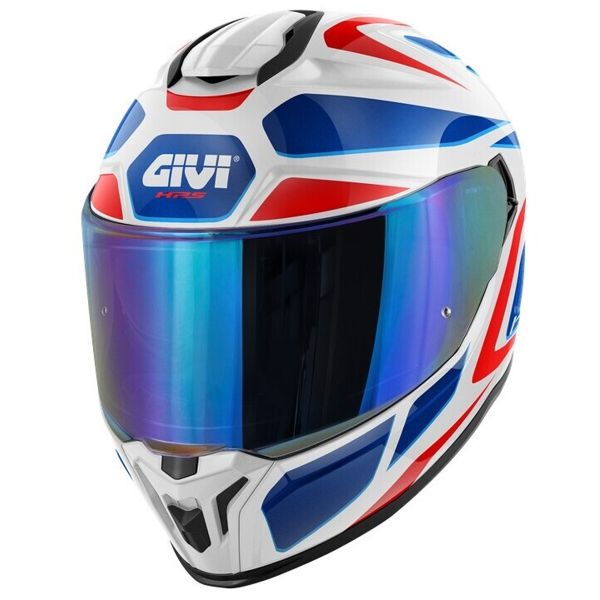 Integral Givi 55.1 Zephir White Red Metal Blue