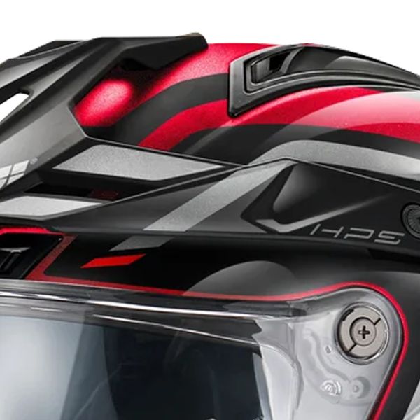 Givi 80.1 Fiber Apex Black Titanium Red