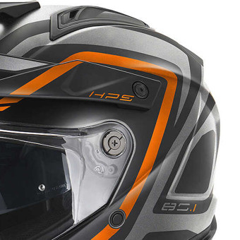 Givi 80.1 Fiber Apex Matt Titanium Black Orange