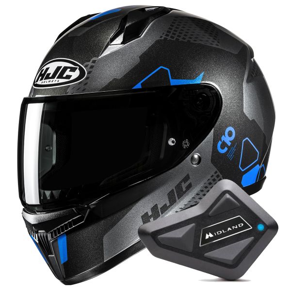 Integral HJC C10 Aspa MC2 + Kit Bluetooth BT Mini