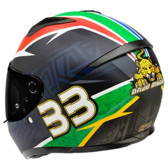 HJC C10 Brad Binder 33 + Kit Bluetooth BT Mini