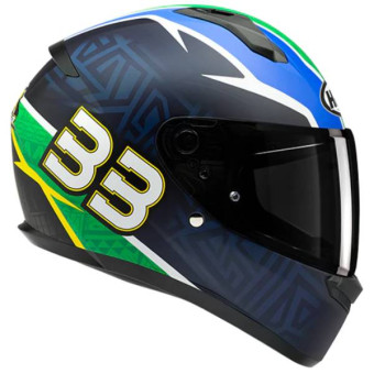 HJC C10 Brad Binder 33 + Kit Bluetooth BT Mini