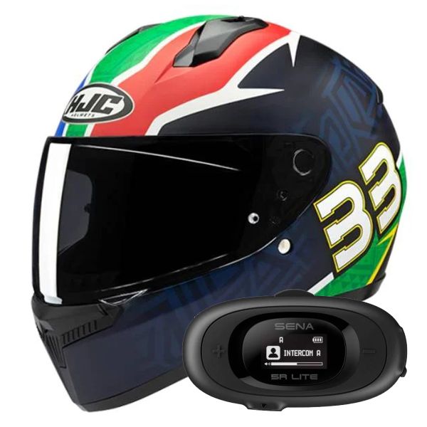 Integral HJC C10 Brad Binder 33 + Kit bluetooth 5R Lite