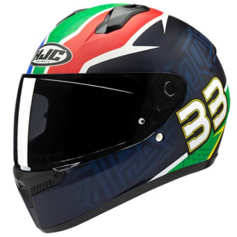 HJC C10 Brad Binder 33 + Kit Bluetooth BT Mini