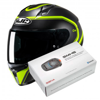 Integral HJC C10 Elie MC3HSF + Kit Bluetooth SMH5 Solo