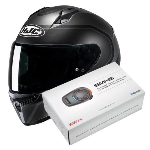 Integral HJC C10 Elie MC5SF + Kit Bluetooth SMH5 Solo