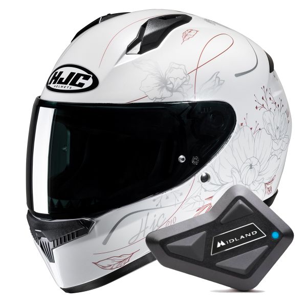 Integral HJC C10 Epik MC8 + Kit Bluetooth BT Mini Integral HJC C10 Epik MC8 + Kit Bluetooth BT Mini