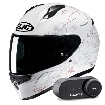Integral HJC C10 Epik MC8 + Kit Bluetooth Lokui K30