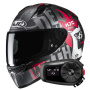 Casque Integral HJC C10 Fop MC1SF + Kit Bluetooth 5S