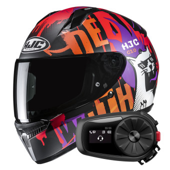 Integral HJC C10 Fop MC7SF + Kit Bluetooth 5S