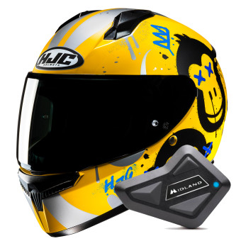 Integral HJC C10 Geti MC3SF + Kit Bluetooth BT Mini