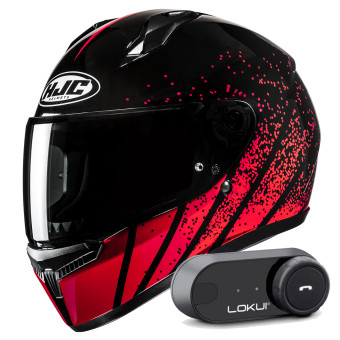 Integral HJC C10 Haven MC1 + Kit Bluetooth Lokui K30