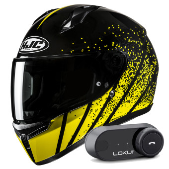 Integral HJC C10 Haven MC3 + Kit Bluetooth Lokui K30