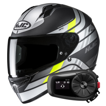 Integral HJC C10 Hiper MC3HSF + Kit Bluetooth 5S Solo