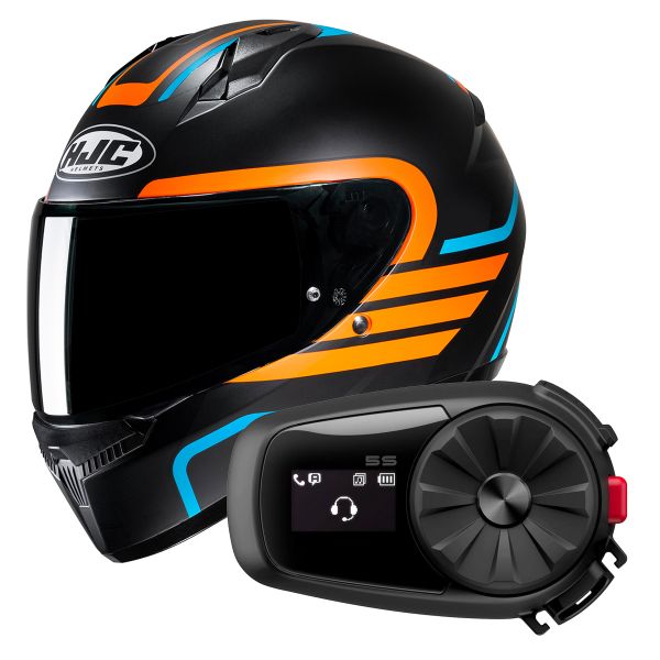 Integral HJC C10 Lito MC27SF + Kit Bluetooth 5S