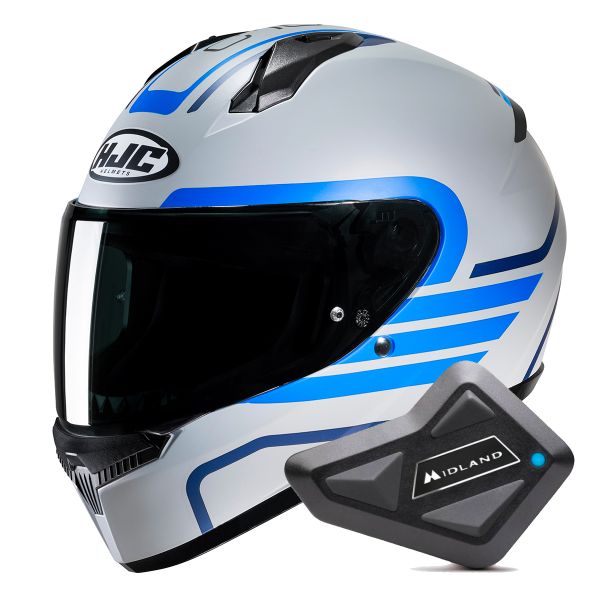 Integral HJC C10 Lito MC2SF + Kit Bluetooth BT Mini