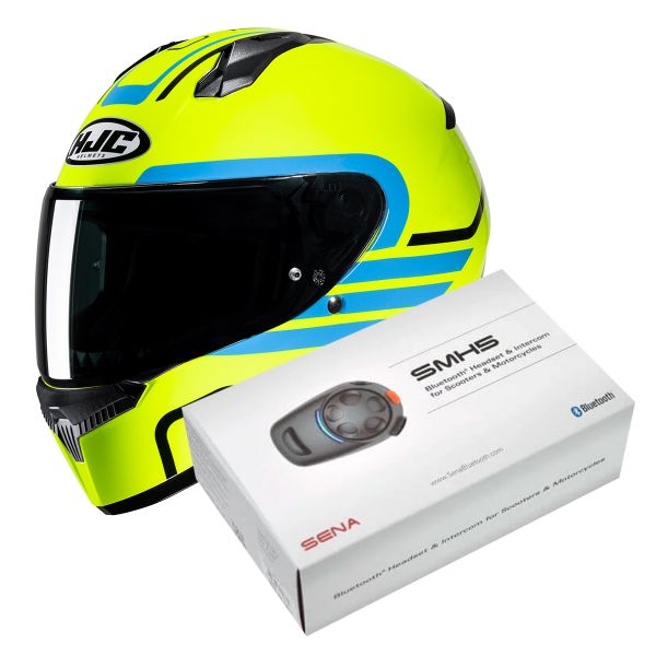 Integral HJC C10 Lito MC3H + Kit Bluetooth SMH5 Solo
