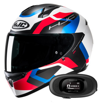 Integral HJC C10 Tins MC21SF + Kit bluetooth 5R Lite
