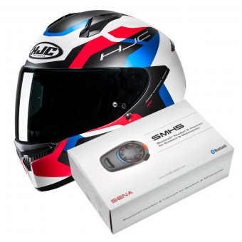 Casque Integral HJC C10 Tins MC21SF + Kit Bluetooth SMH5 Solo Casque Integral HJC C10 Tins MC21SF + Kit Bluetooth SMH5 Solo