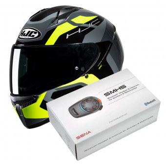 Integral HJC C10 Tins MC3H + Kit Bluetooth SMH5 Solo