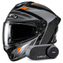 Casque Integral HJC C71 Faber MC4 + Kit Bluetooth Lokui K30