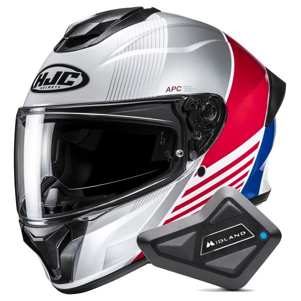 Integral HJC C71 Morix MC21 + Kit Bluetooth BT Mini Integral HJC C71 Morix MC21 + Kit Bluetooth BT Mini