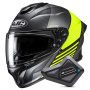 Casque Integral HJC C71 Morix MC3HSF + Kit Bluetooth BT Mini