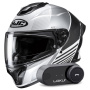 Casque Integral HJC C71 Morix MC5 + Kit Bluetooth Lokui K30