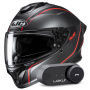 Casque Integral HJC C71 Quez MC1SF + Kit Bluetooth Lokui K30
